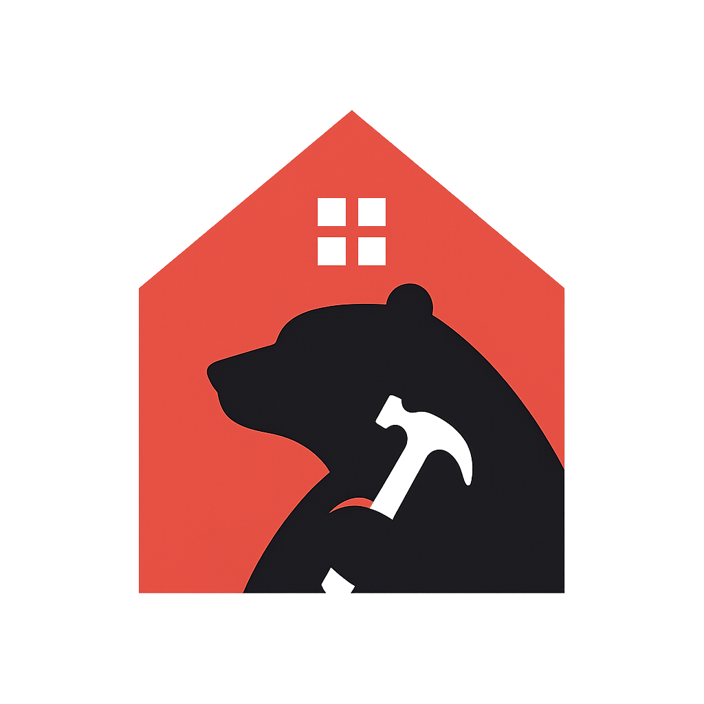 Black Bear Construction logo